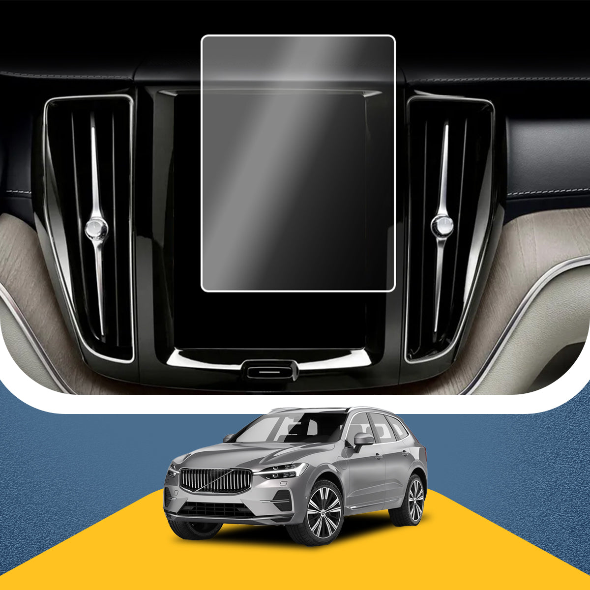 Volvo XC60 [2020-Running] Screen Guard